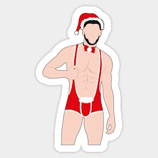 Sexy Santa Sticker